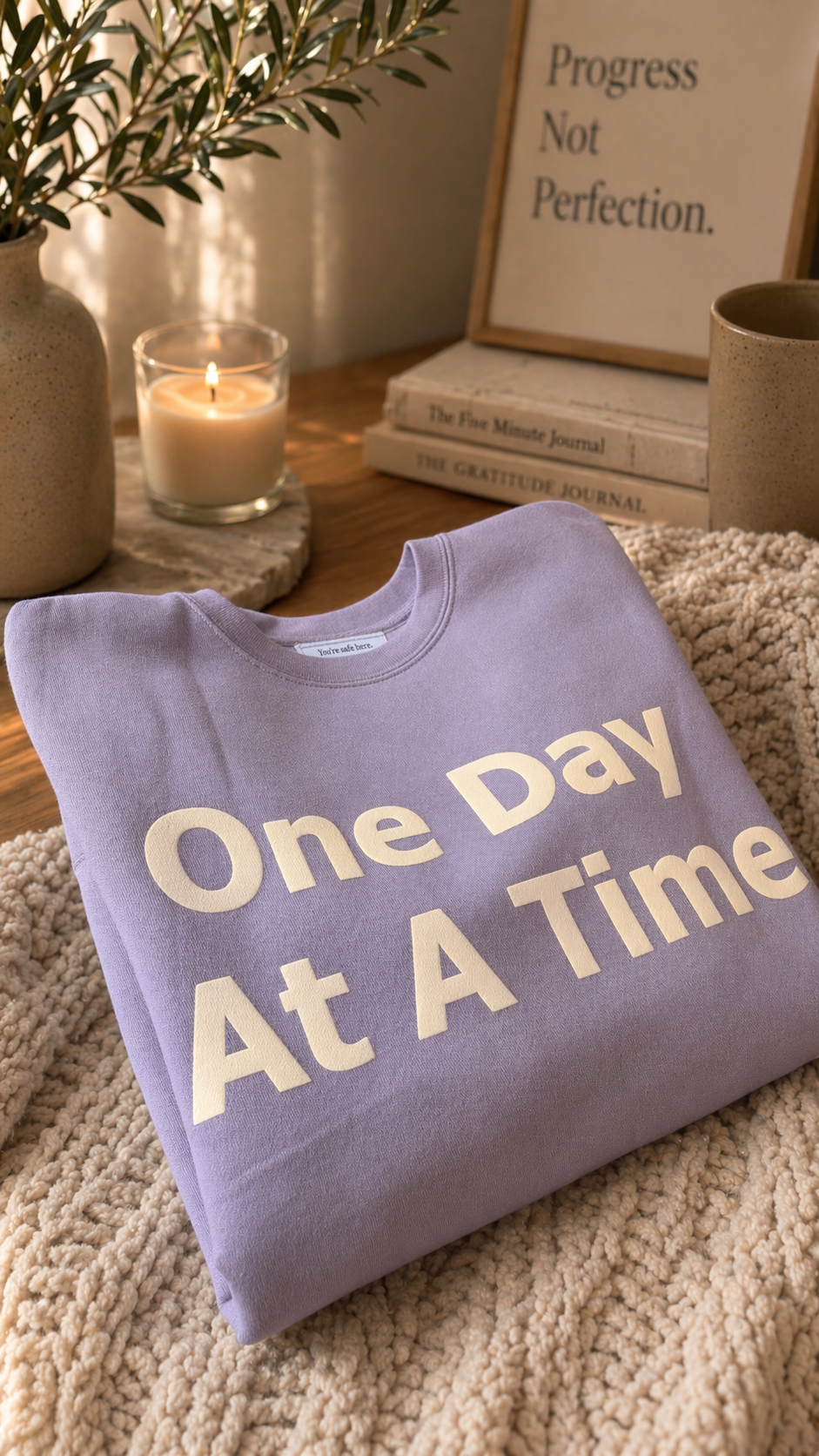 One Day At A Time Crew Neck