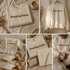 Breaking Cycles Crew Neck - Hanger shot