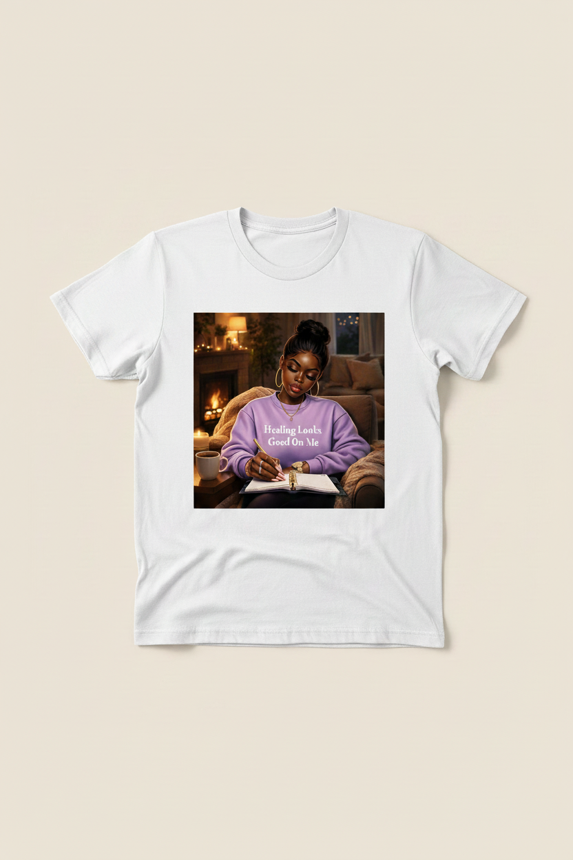 Healing Looks Good On Me White Tee