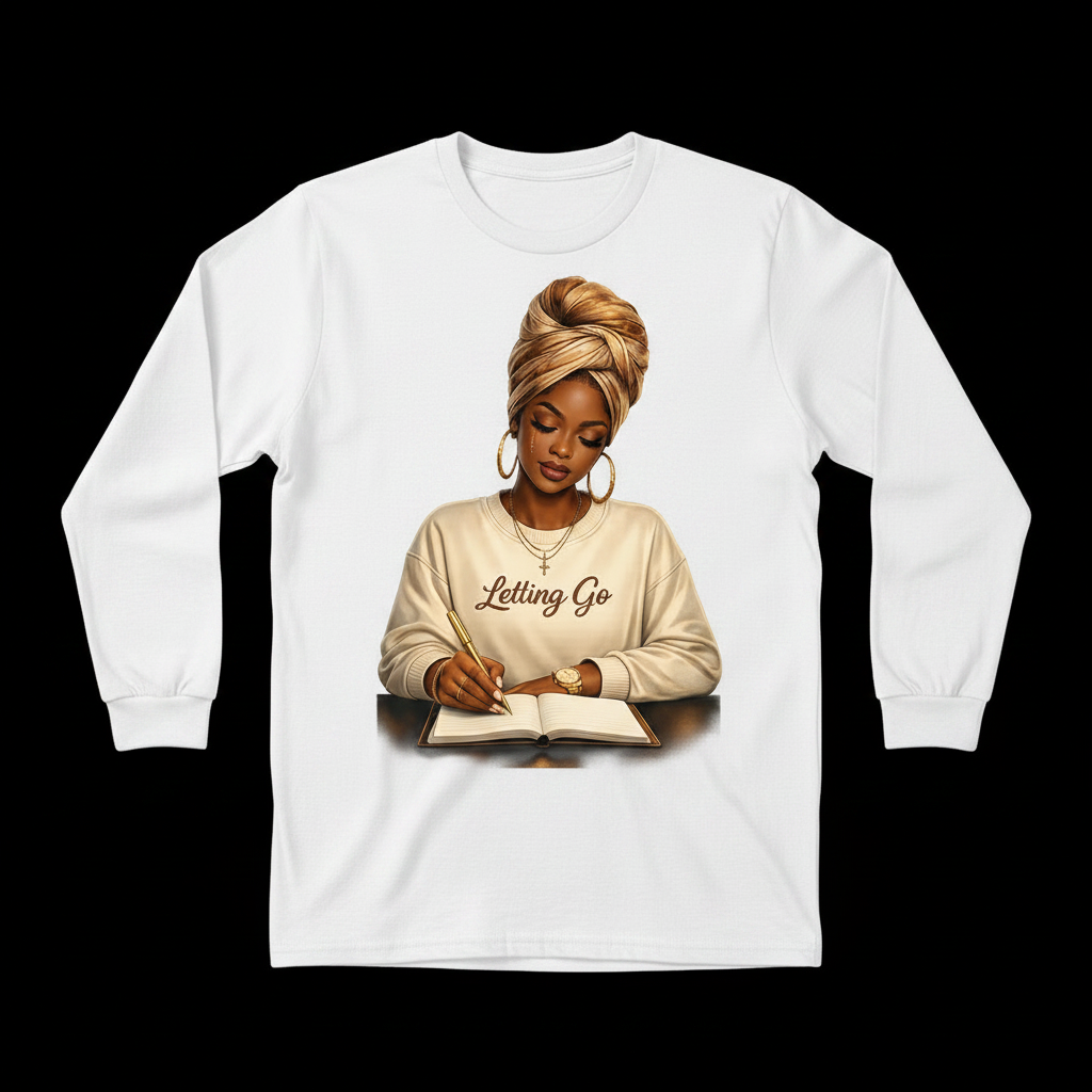 Letting Go White Long Sleeve T-Shirt