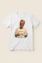 Letting Go White Tee Front Facing